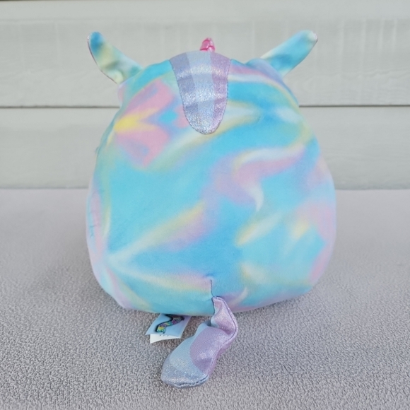 Squishmallow Anouk Tye Dye Unicorn Plush 8" Mystery Kellytoy Squishmallows - Picture 3 of 9
